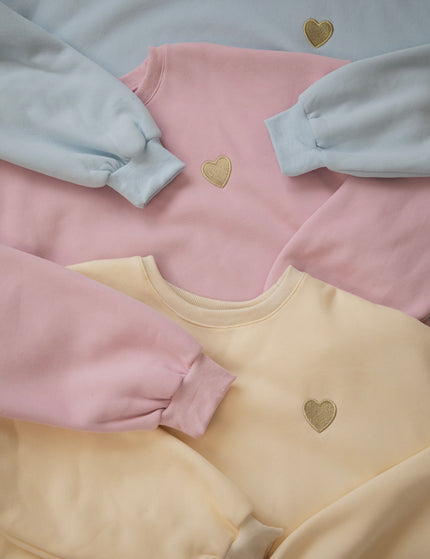 Pullover - Simplicity Beating Heart - Rosa