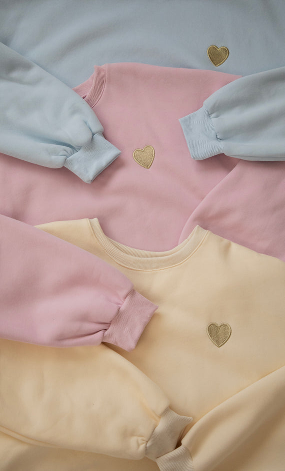 Simplicity Beating Heart Pink - Sweater