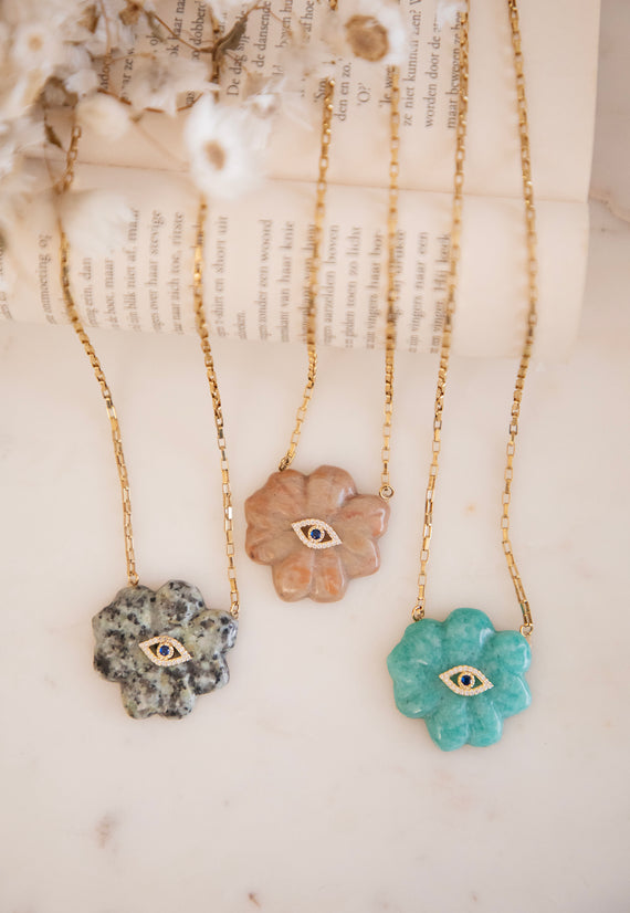Your Crystal Guardian Brown/Red - Necklace