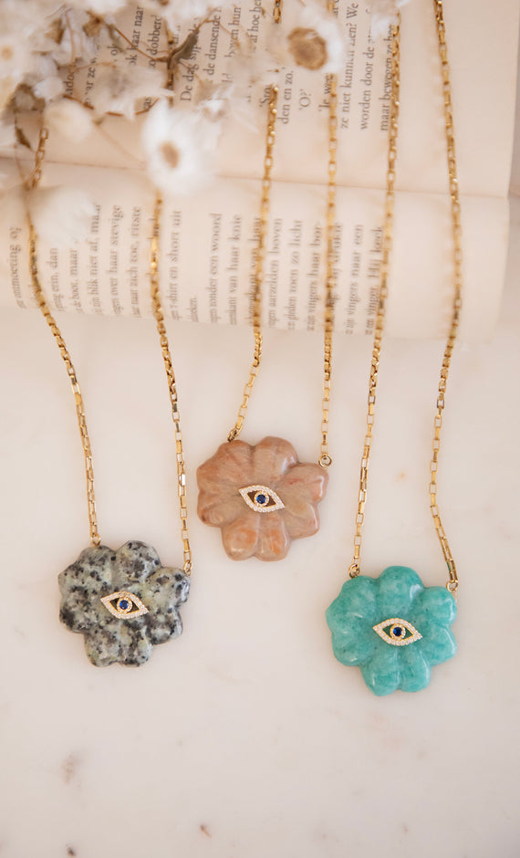 Your Crystal Guardian Brown/Red - Necklace