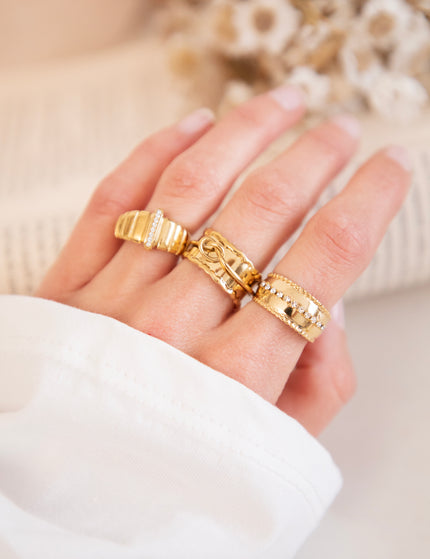 Trinity Spark Gold - Ring