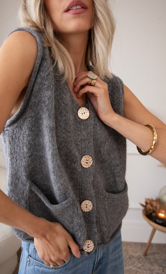 Margaret Grey - Debardeur