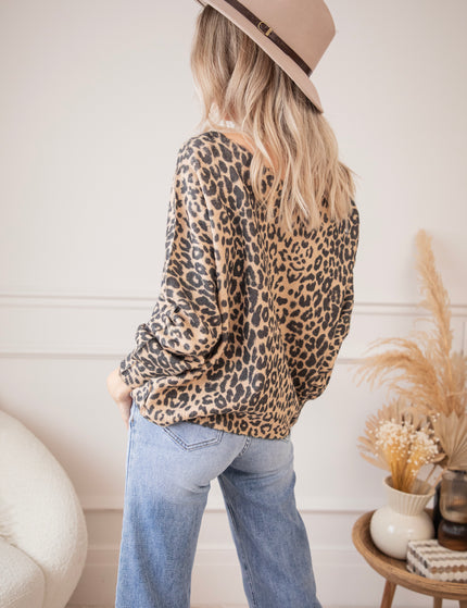 Tigerous Beige/Black - Sweater