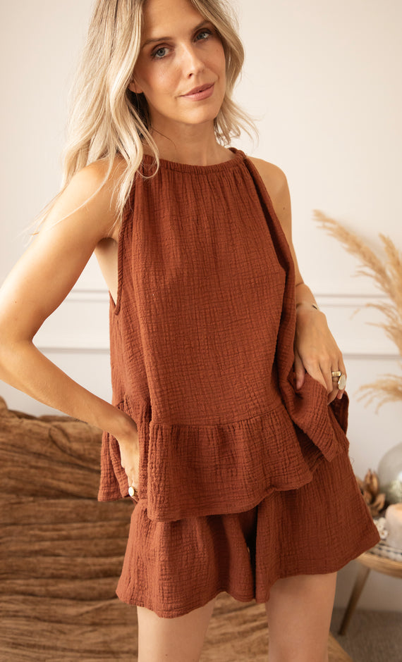 Tosca Brown - Top