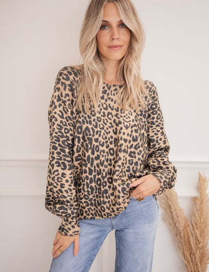 Tigerous Beige/Black - Sweater