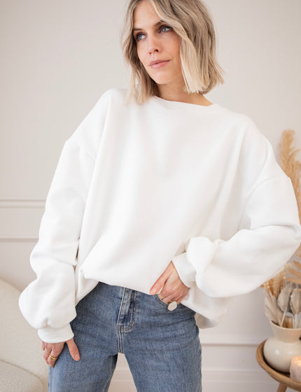 Simplicity White - Sweater