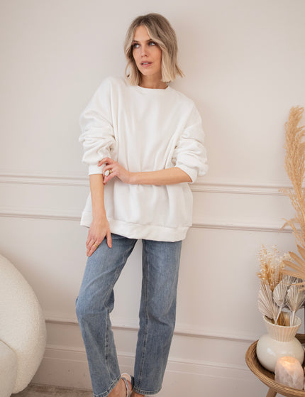 Simplicity White - Sweater