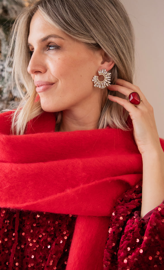 Crystal Chic Silver/Gold - Oorbellen