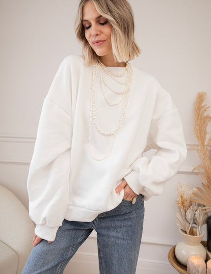 Simplicity White - Sweater