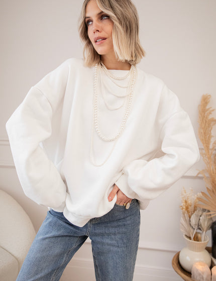 Simplicity White - Sweater