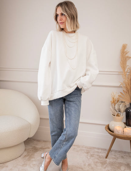 Simplicity White - Sweater