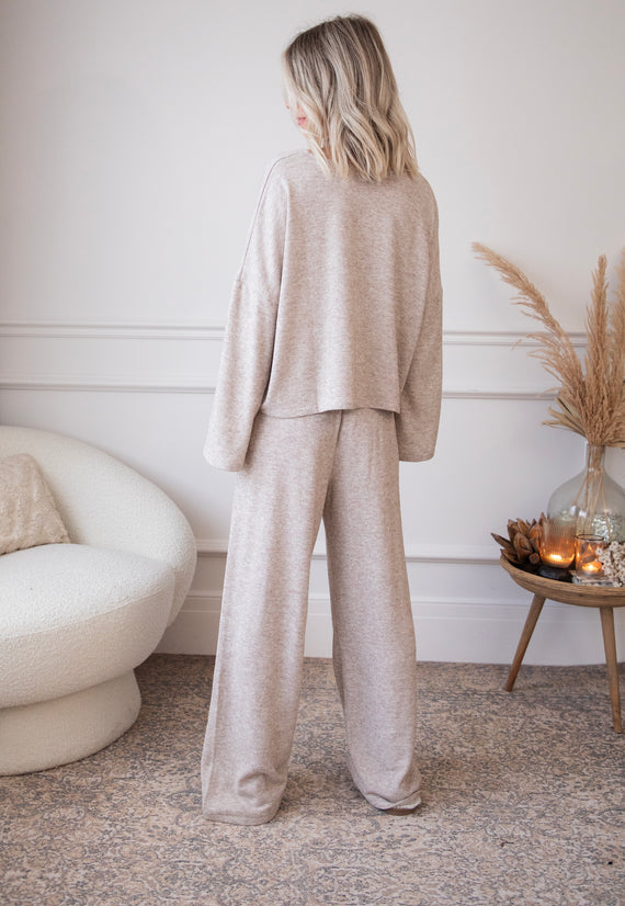 Soft Maple Taupe - Trui