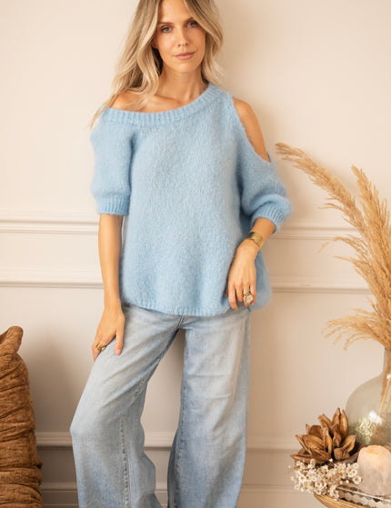 Pullover - Barely There - Staubblau
