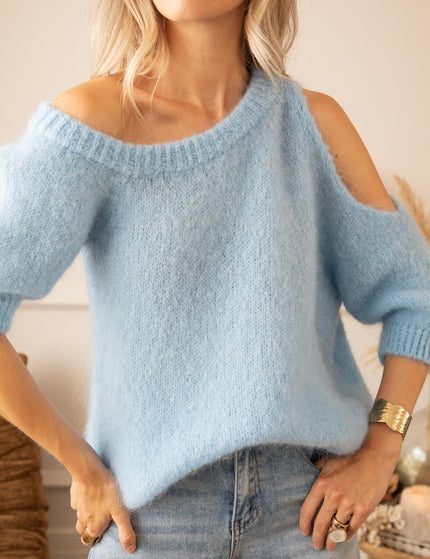 Pullover - Barely There - Staubblau