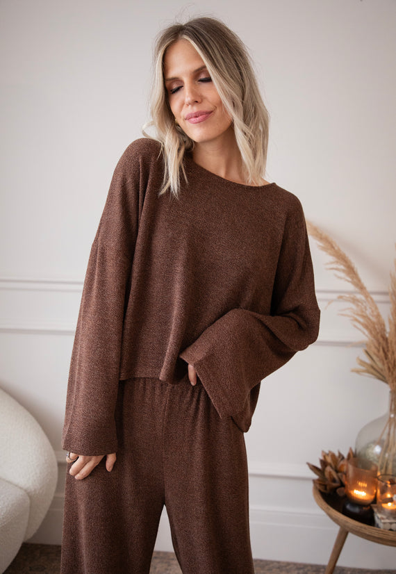 Soft Maple Brown - Trui