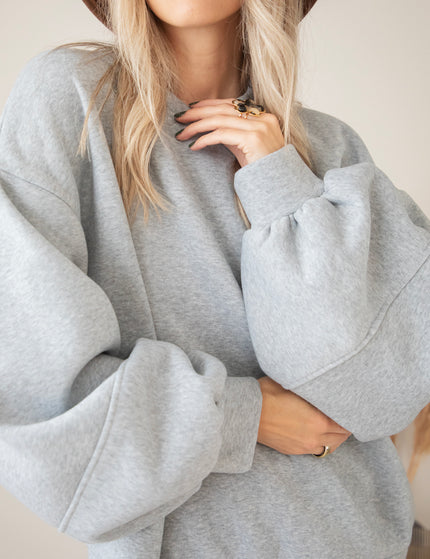 Snuggle Up Grey - Sweater