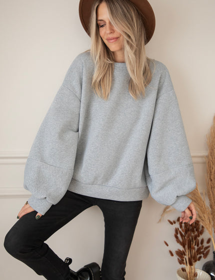 Snuggle Up Grey - Sweater