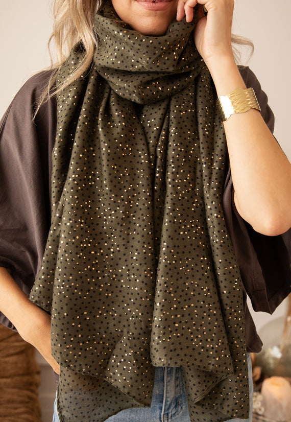 Nightfall Sparks Khaki - Scarf