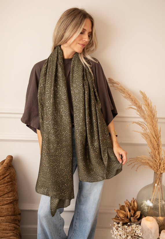 Nightfall Sparks Khaki - Scarf