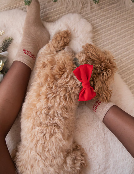 Maman D'Amour Taupe - Sokken