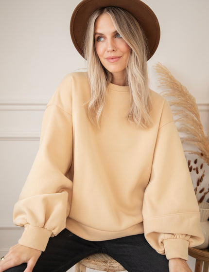 Pullover - Snuggle Up - Beige