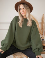 Pullover - Snuggle Up - Khaki