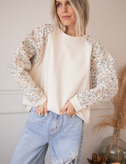 Rosy Belle Beige/Soft Pink - Sweater