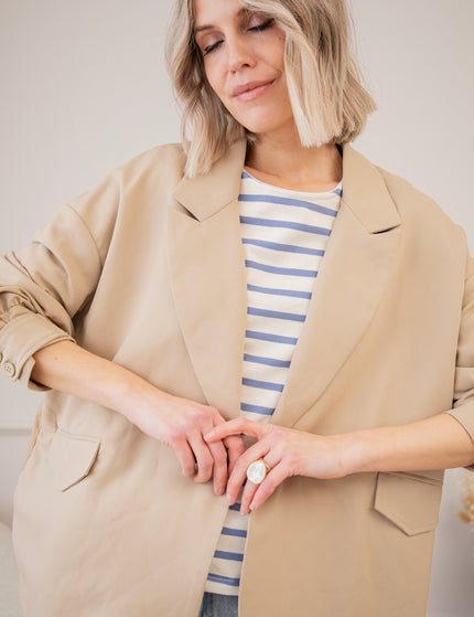 Bomber Blazer Beige - Jacket