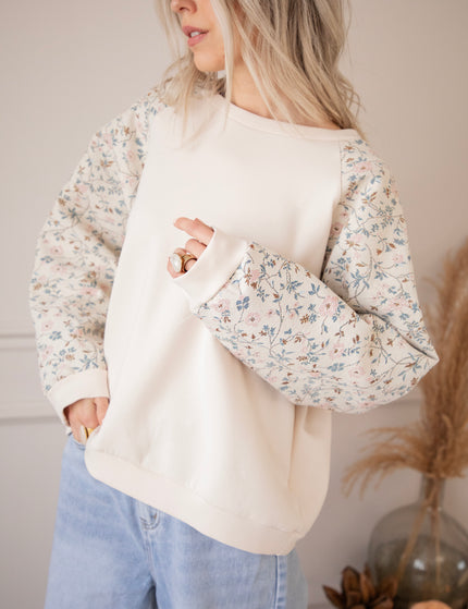 Rosy Belle Beige/Soft Pink - Sweater
