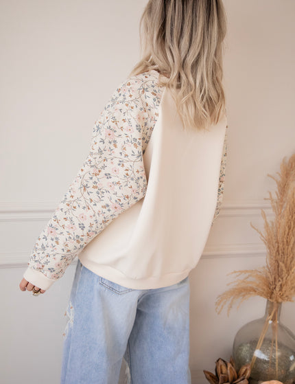Rosy Belle Beige/Soft Pink - Sweater