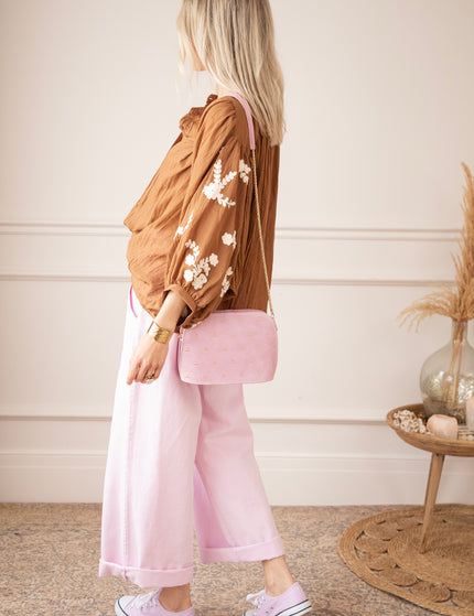 Bluse - Bloomery - Braun