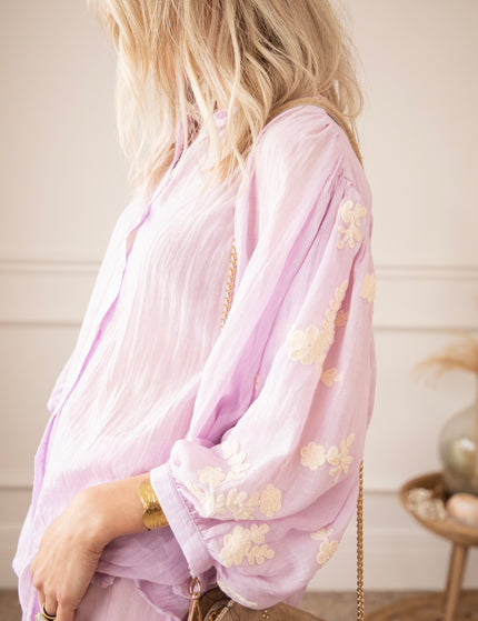 Bluse - Bloomery - Lila
