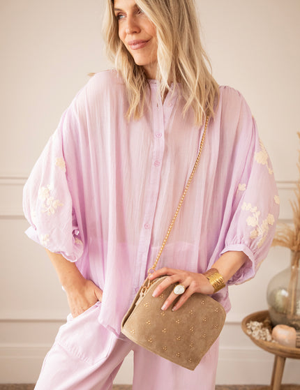 Bluse - Bloomery - Lila