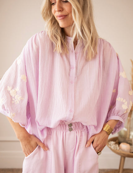 Bluse - Bloomery - Lila