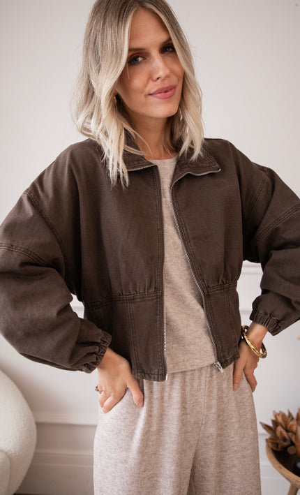 Love Denim Choco - Jacket