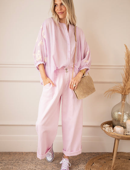 Bluse - Bloomery - Lila