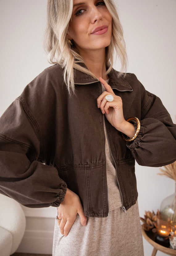 Love Denim Choco - Jacket