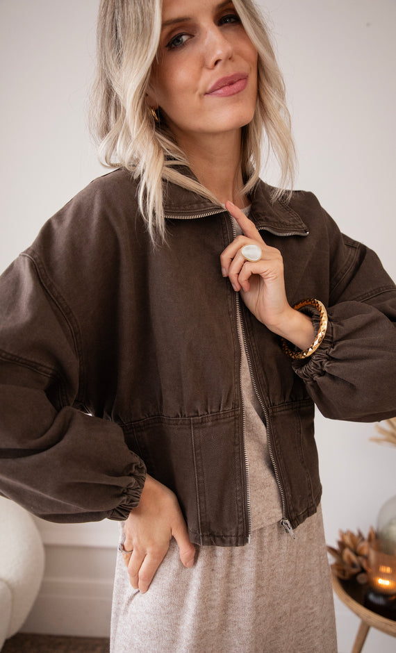 Love Denim Choco - Jacket