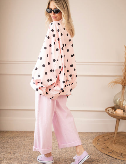 Jacke - Douce Dots - Zartrosa