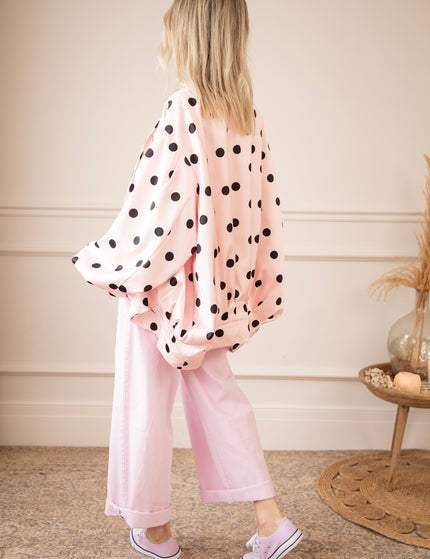 Jacke - Douce Dots - Zartrosa