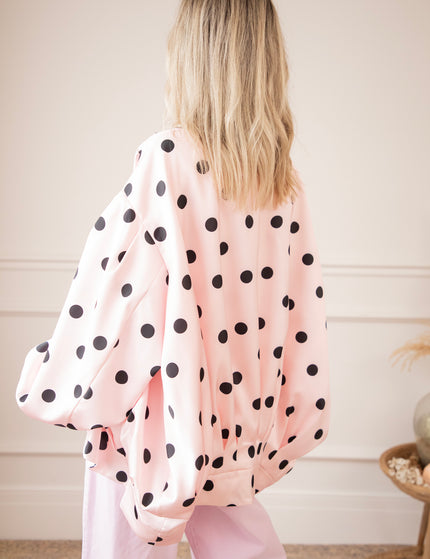 Jacke - Douce Dots - Zartrosa