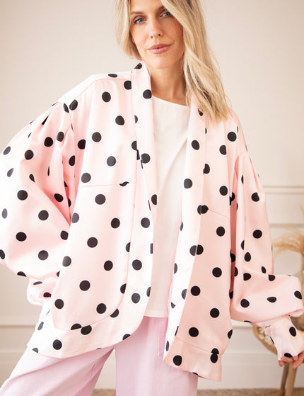 Jacke - Douce Dots - Zartrosa