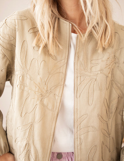 Jacke - Botanic Path Light - Hell Khaki