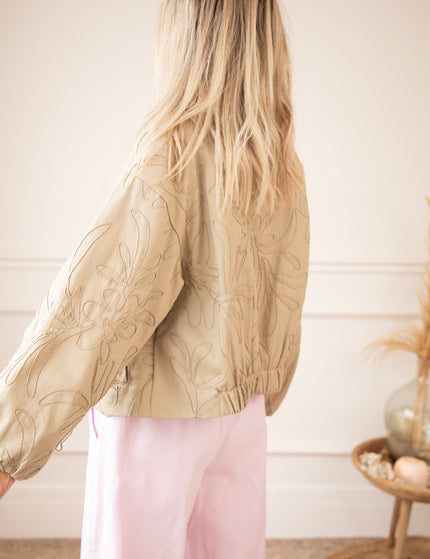 Jacke - Botanic Path Light - Hell Khaki