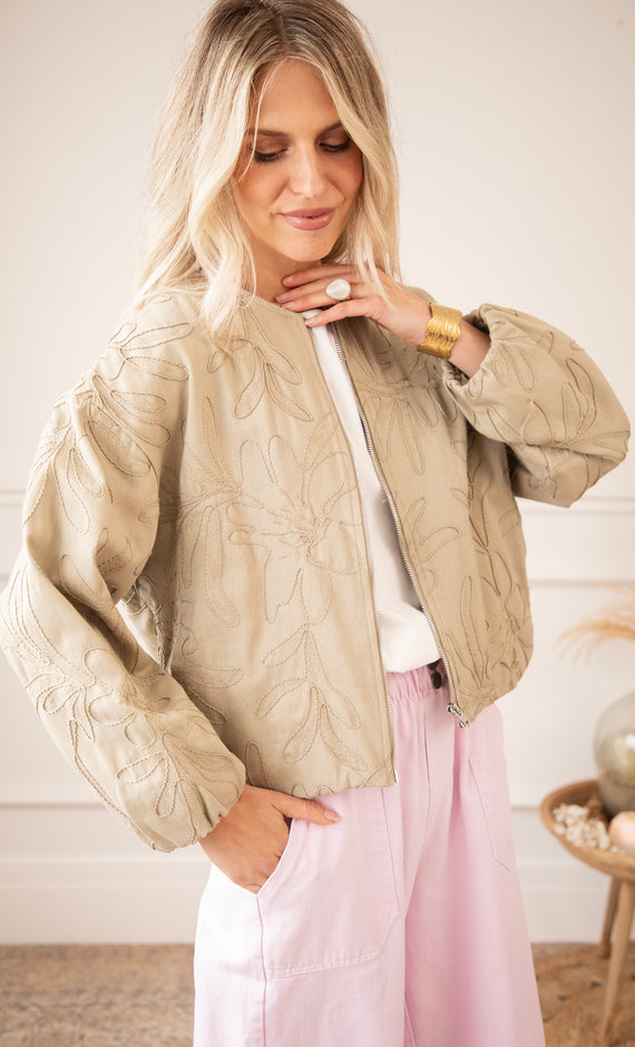 Botanic Path Light Kaki - Jacket