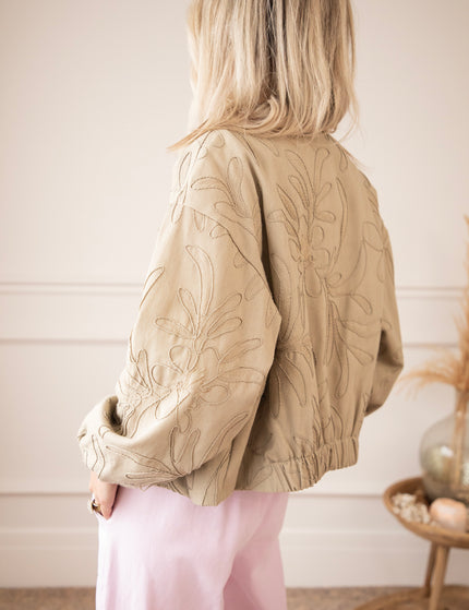 Jacke - Botanic Path Light - Hell Khaki