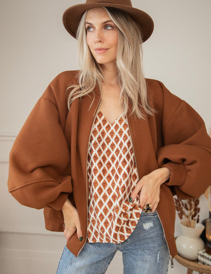 Top - Colette - Camel