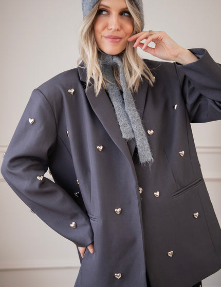 Blazer - Pop Of Love - Grau