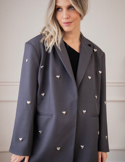 Blazer - Pop Of Love - Grau