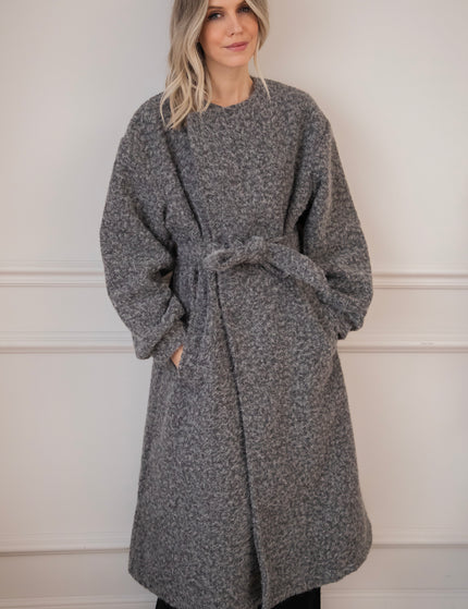 Mantel - Melina Melange - Grau